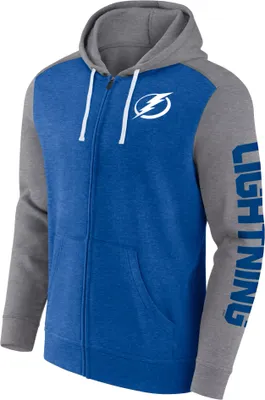 NHL Tampa Bay Lightning Cotton Royal Full-Zip Hoodie