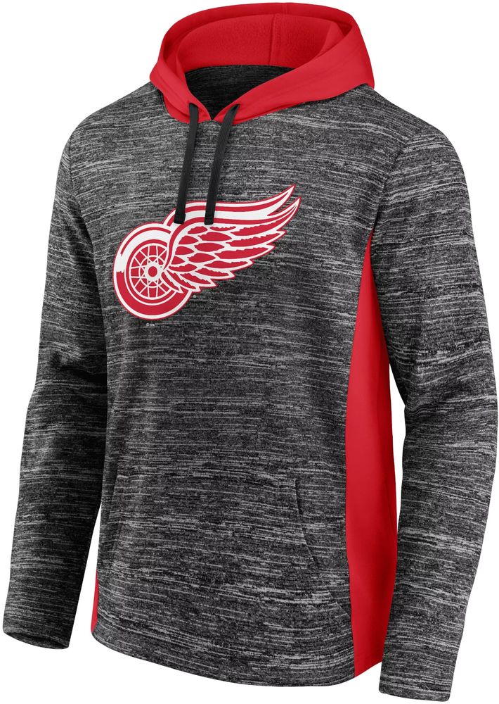 Men's CCM Red Detroit Red Wings Jersey Pullover Hoodie