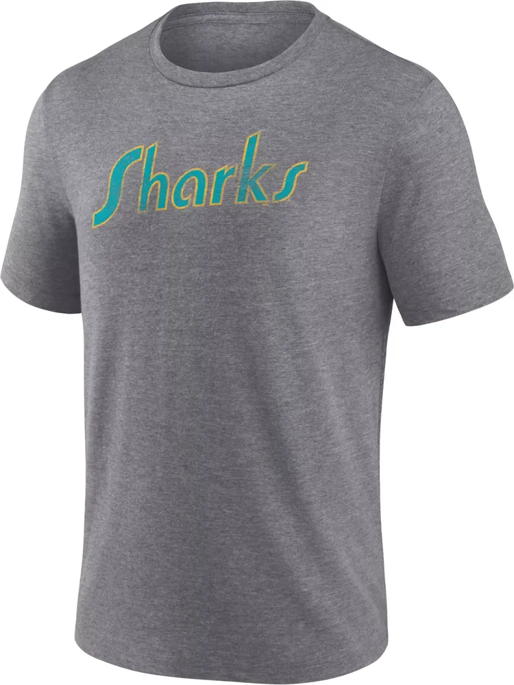 NHL San Jose Sharks '22-'23 Special Edition Grey Tri-Blend T-Shirt