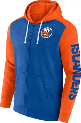 NHL New York Islanders Cotton Royal Full-Zip Hoodie