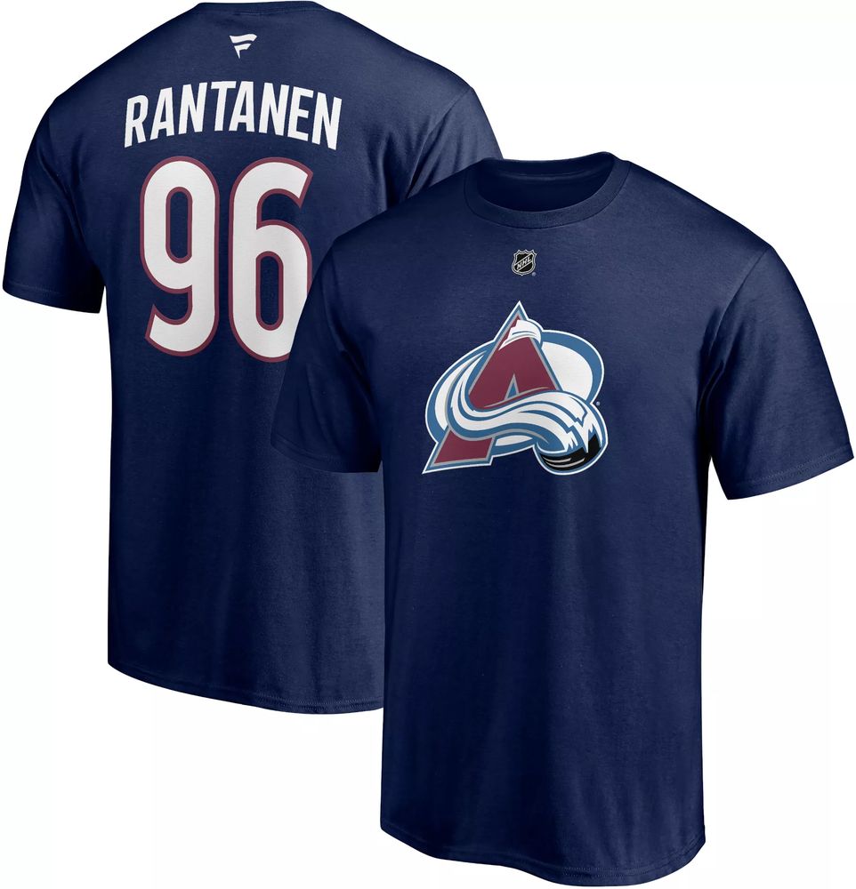 NHL Colorado Avalanche Mikko Rantanen #96 Navy Player T-Shirt