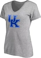 NCAA Women's Kentucky Wildcats Grey V-Neck T-Shirt