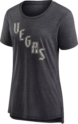 NHL Women's Las Vegas Golden Knights '22-'23 Special Edition Grey Tri-Blend T-Shirt