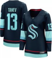 NHL Women's Seattle Kraken Brandon Tanev #13 Breakaway Home Replica Jersey