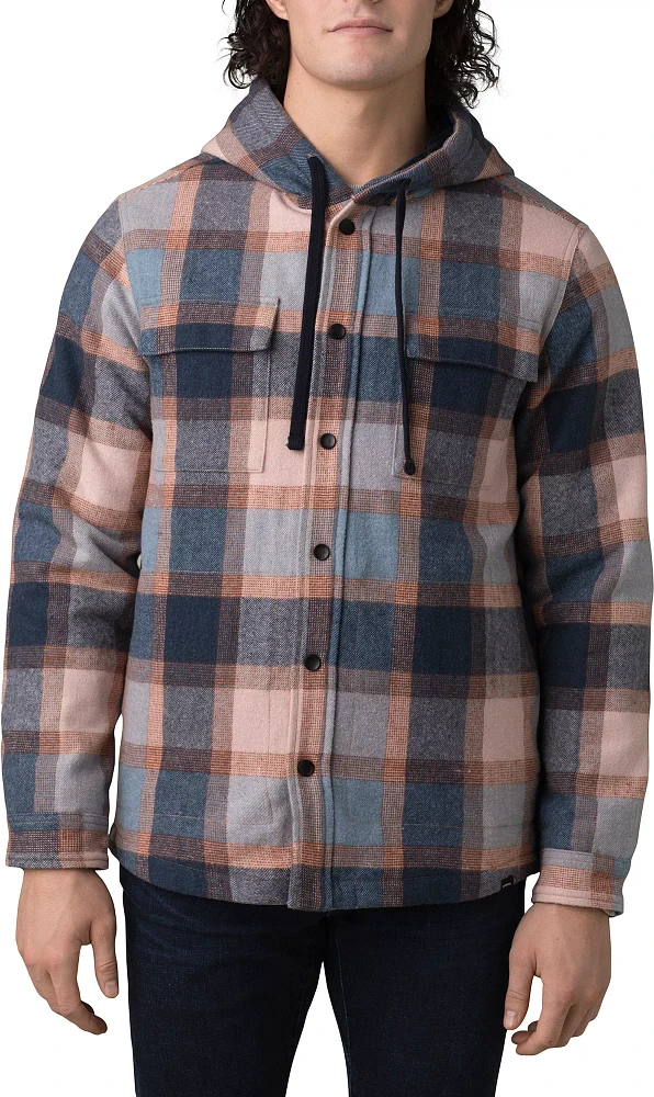 prAna Men's Asgard Hooded Flannel Shirt