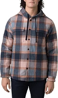 prAna Men's Asgard Hooded Flannel Shirt