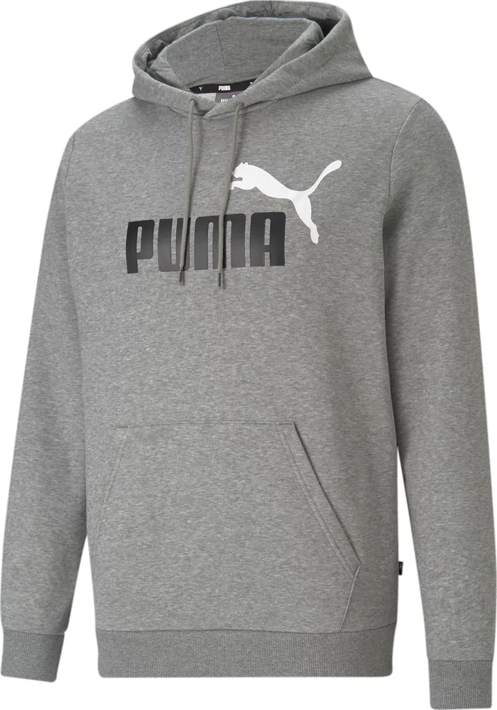 Puma Men's 2 Color Big Logo Hoodie