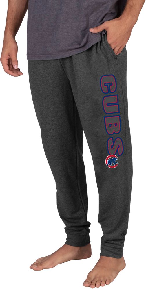 Dick's Sporting Goods MLB Team Apparel Men's Big & Tall Chicago Cubs  Charcoal Jogger Sleep Pant