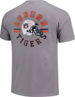 Image One Auburn Tigers Grey Helmet Arch T-Shirt