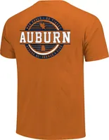 Image One Auburn Tigers Orange Striped Stamp T-Shirt