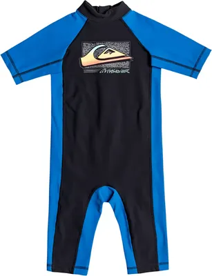 Quiksilver Boy's Thermo Short Sleeve Spring-suit Rash Guard