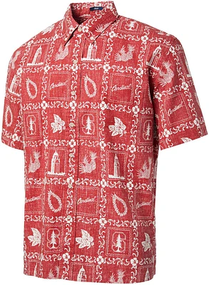 Reyn Spooner Men's Stanford Cardinal Classic Button-Down Cardinal Shirt