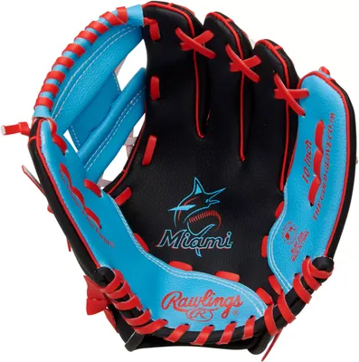 Rawlings Miami Marlins 10" Team Logo Glove