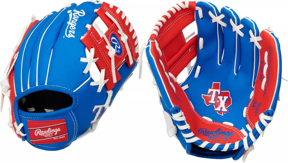 Dick's Sporting Goods Rawlings Texas Rangers 10 Team Logo Glove