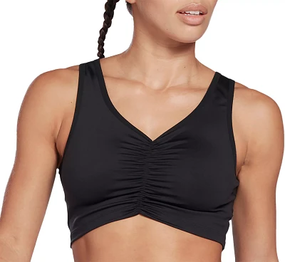 Reebok Women's Ruched Cropped Tank Top