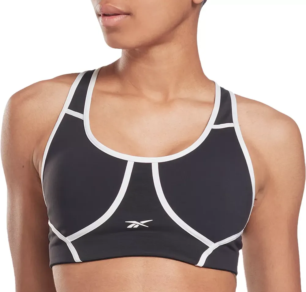 Reebok Women's Lux Racer Colorblocked Padded Bra