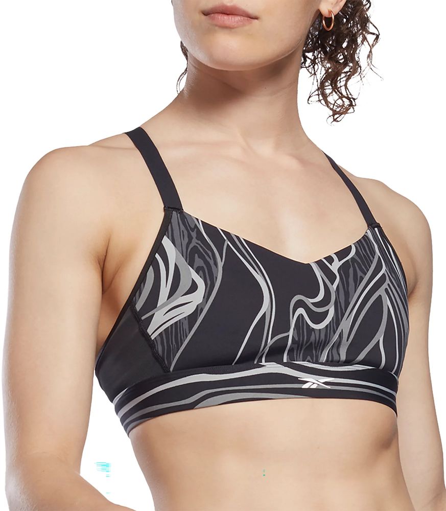 Dick's Sporting Goods Reebok Women's TS Lux Strappy Sports Bra