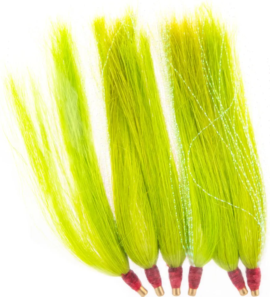 Run Off Lures Bucktail Teasers - 6 Pack
