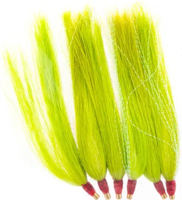 Run Off Lures Bucktail Teasers - 6 Pack