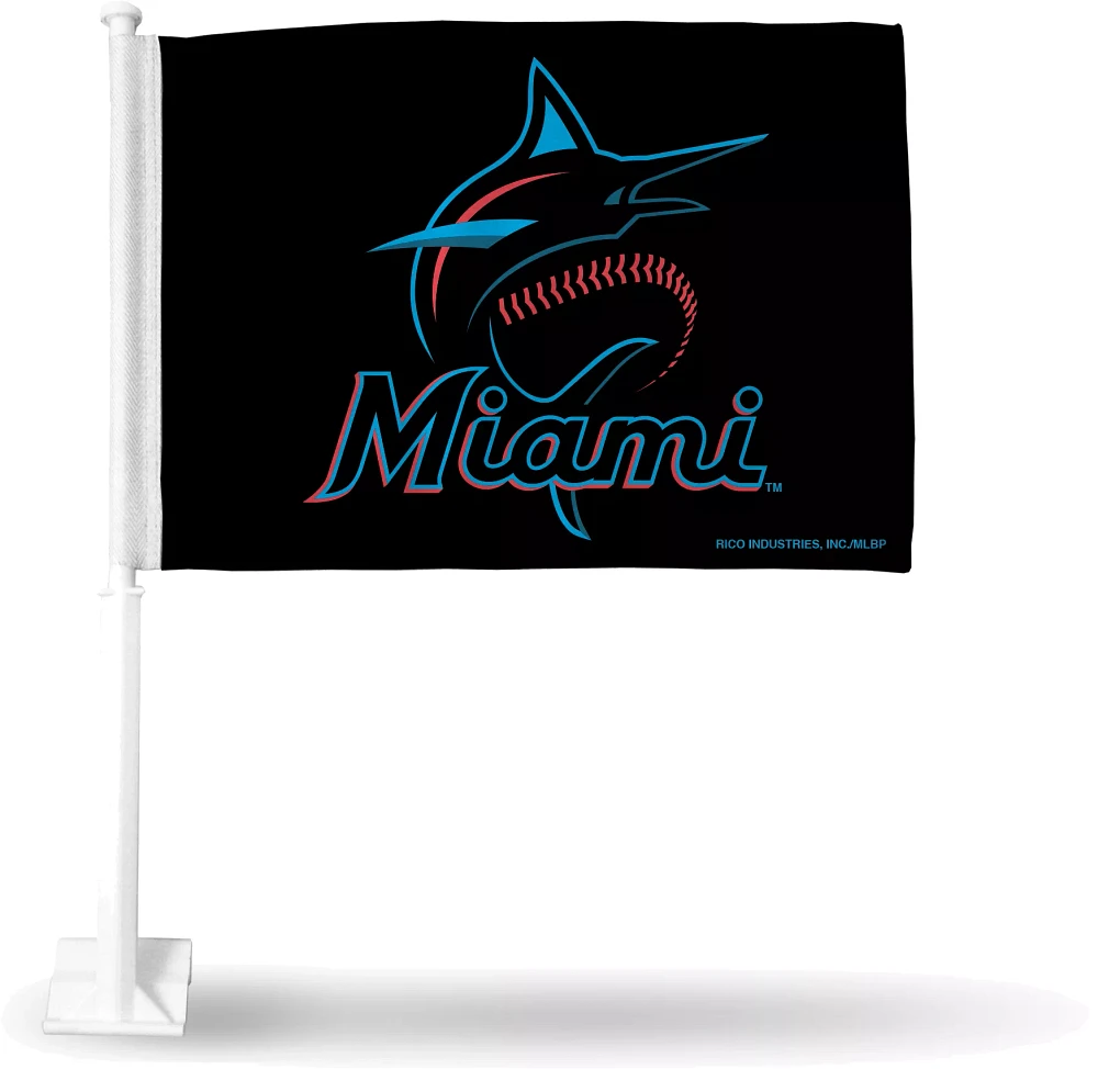 Rico Miami Marlins  Car Flag