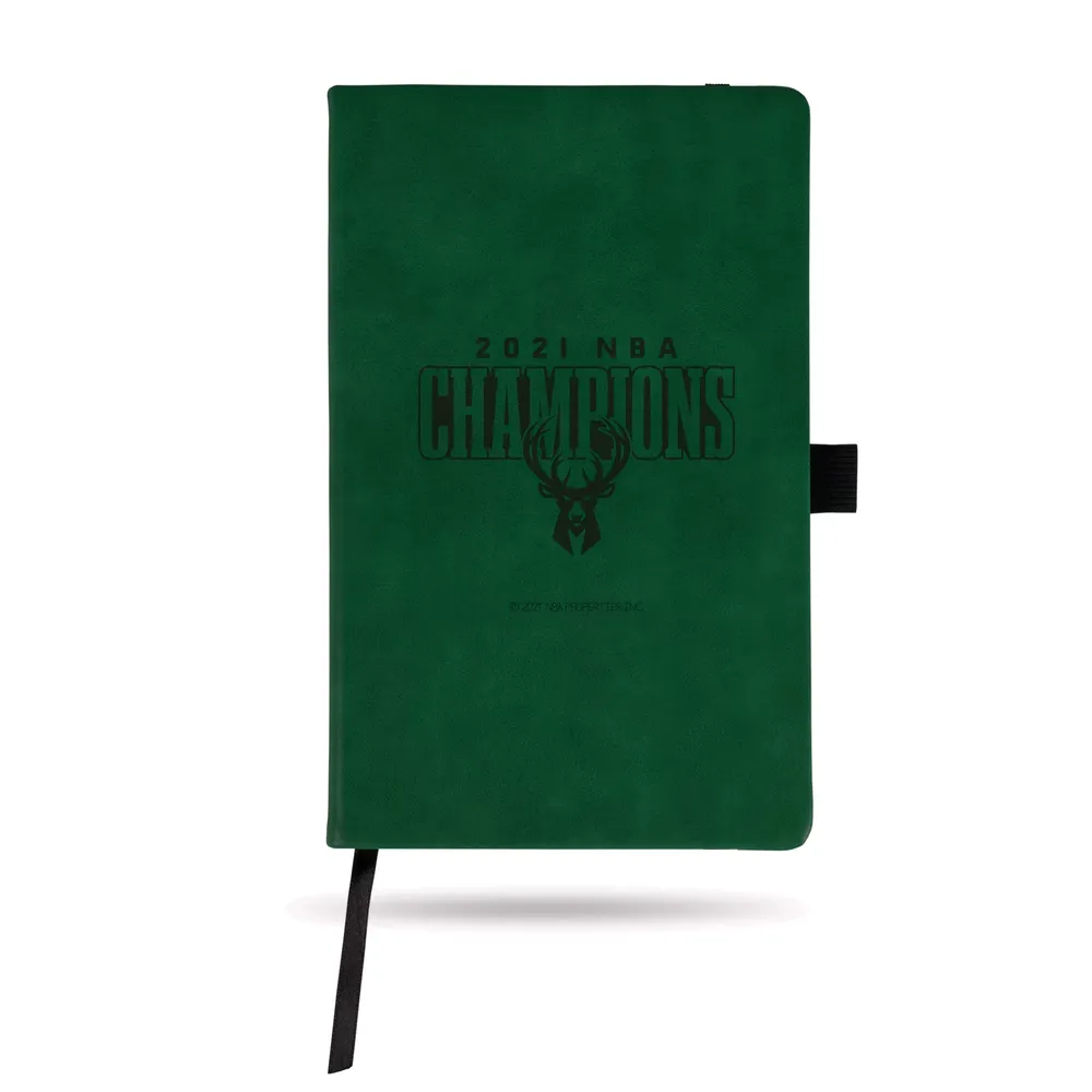 Rico 2021 NBA Champions Milwaukee Bucks Engraved Notepad