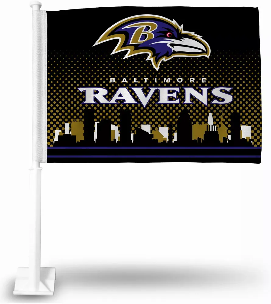 Rico Baltimore Ravens Car Flag