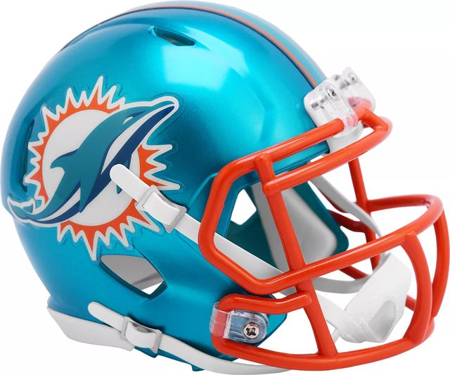 Riddell Miami Dolphins 1972 Throwback Speed Mini Helmet