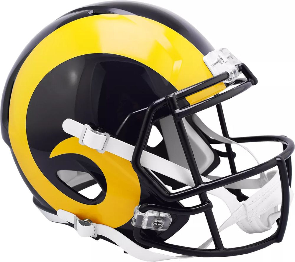 Los Angeles Rams: 2022 Outdoor Helmet - Officially Licensed NFL Outdoor  Graphic
