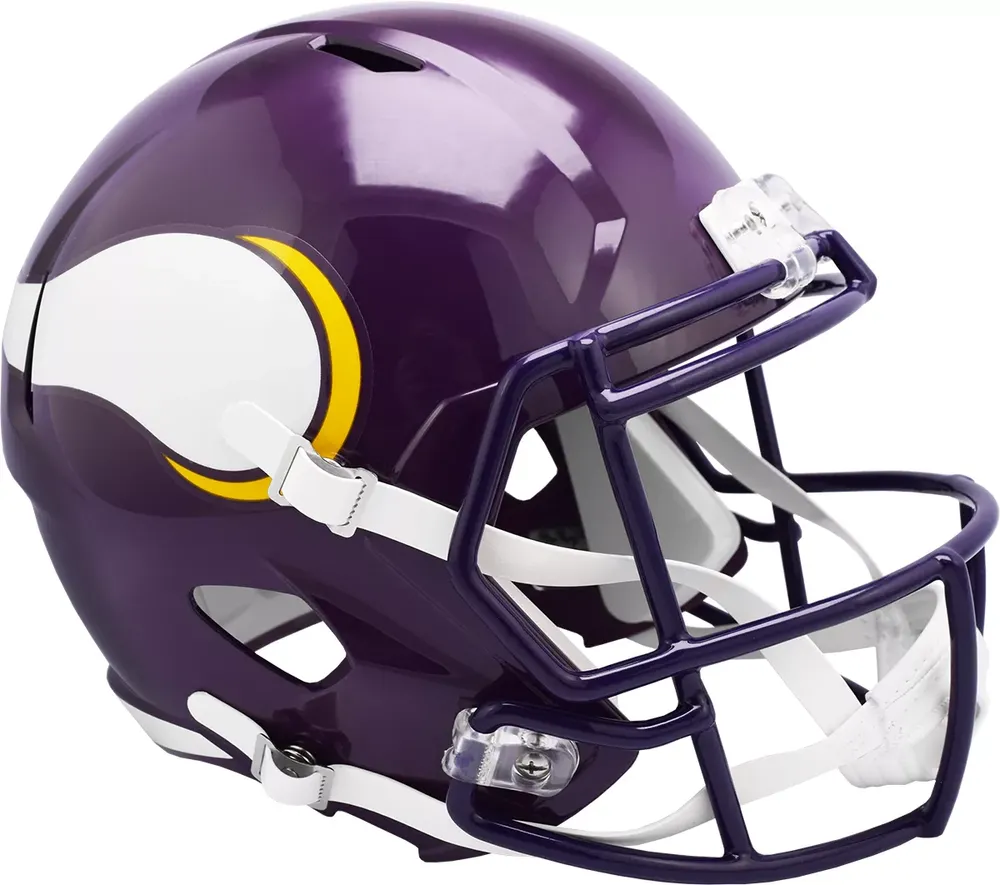 Riddell Minnesota Vikings Speed Replica - Throwback Football Helmet