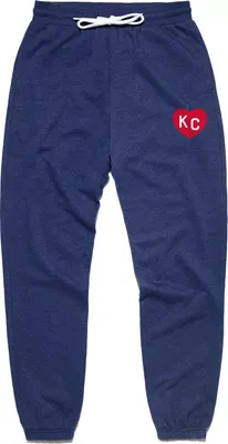 Charlie Hustle KC Heart Vintage Navy Sweatpants