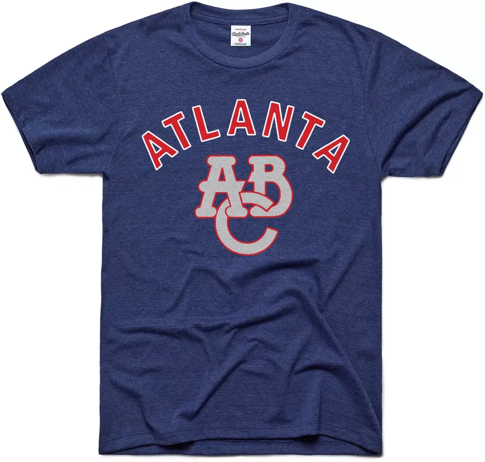 Charlie Hustle Atlanta Black Crackers Navy Museum T-Shirt