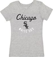 Dick's Sporting Goods MLB Little Kids' Chicago White Sox Black Logo T-Shirt