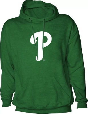 Stitches Men's St. Patrick's Day '22 Philadelphia Philles Kelly Green Pullover Hoodie