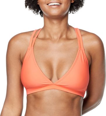 Speedo Women's V-Neck Double Strap Bikini Top