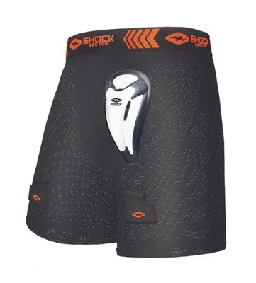 Shock Doctor Men's Loose Hockey Short With BioFlex Cup