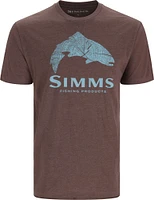 Simms Wood Trout Fill Short Sleeve Graphic T-Shirt