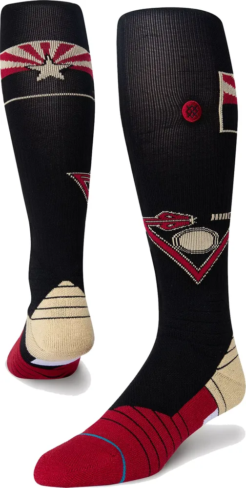 Stance Men's Arizona Diamondbacks 2021 City Connect On Field Over the Calf Socks