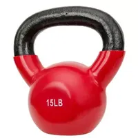 Sunny Health & Fitness Vinyl Coated Kettlebell