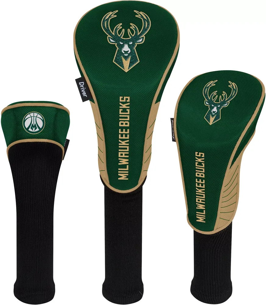 Team Effort Milwaukee Bucks Headcovers - 3 Pack