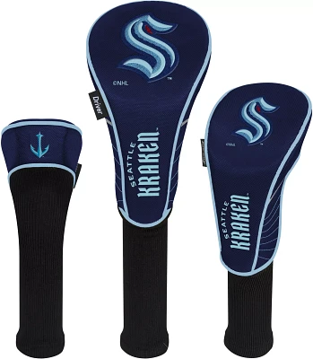 Team Effort Seattle Kraken Headcovers – 3 Pack