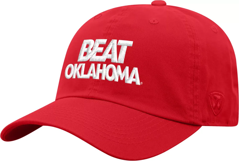 Top of the World Men's Nebraska Cornhuskers ‘Beat Oklahoma' Game of the Century Crew Adjustable Hat