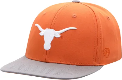 Top of the World Youth Texas Longhorns Burnt Orange Maverick Adjustable Hat