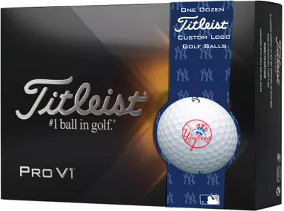Titleist 2021 Pro V1 New York Yankees Golf Balls