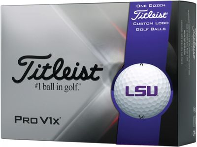 Titleist 2021 Pro V1x LSU Tigers Golf Balls
