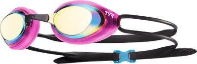 TYR Women's Blackhawk Mirrored Racing Goggles