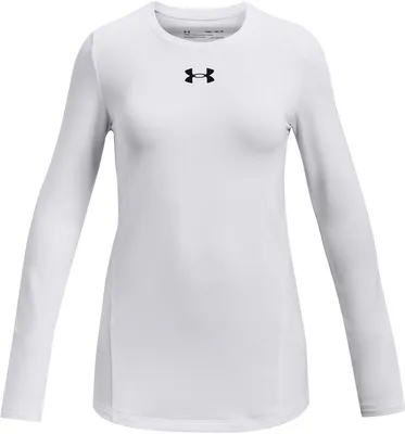 Under Armour Girls' ColdGear Long Sleeve Crewneck Shirt