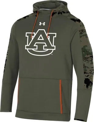 Under Armour Men's Auburn Tigers Camo ‘Freedom' Sideline Pullover Fleece Hoodie