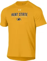 Under Armour Men's Kent State Golden Flashes Gold Tech Performance T-Shirt