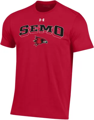 Under Armour Men's Southeast Missouri State Redhawks Red Performance Cotton T-Shirt