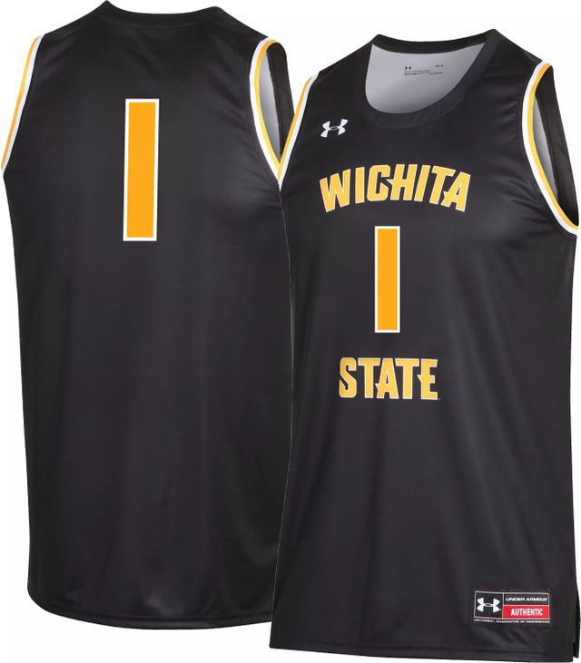 Nike Wichita State Shockers Gold Basketball Long Sleeve T Shirt in